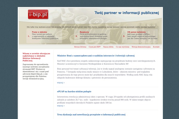 i-bip.pl site used Bip