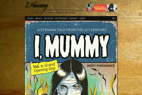 i-mummy.com site used Easel Child