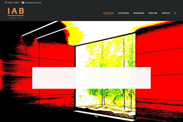 Lapa theme site design template sample