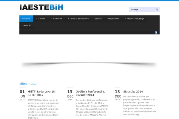 iaeste.ba site used Iaeste