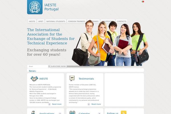iaeste.pt site used Iaeste