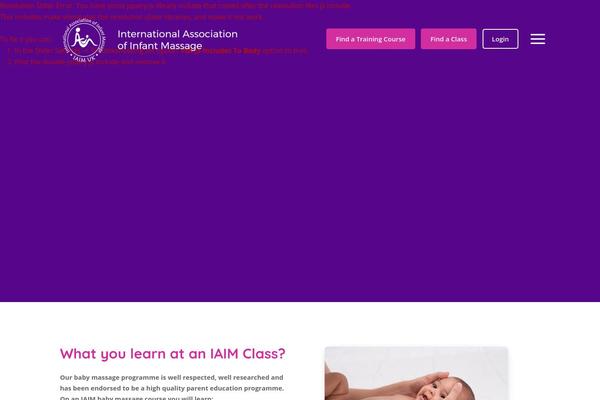 iaim.org.uk site used Blackwebs