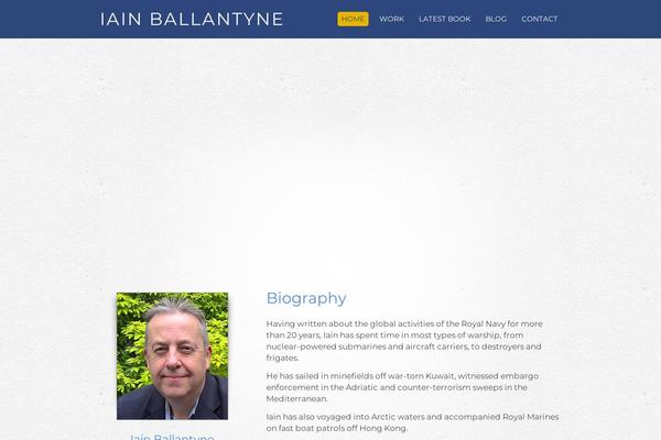 iainballantyne.com site used Galetea