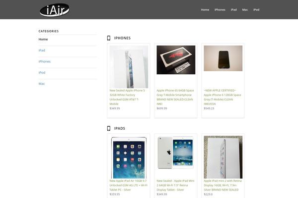 iair.com site used Enfold1.3.1