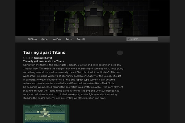 iamclaw.com site used Twenty Eleven