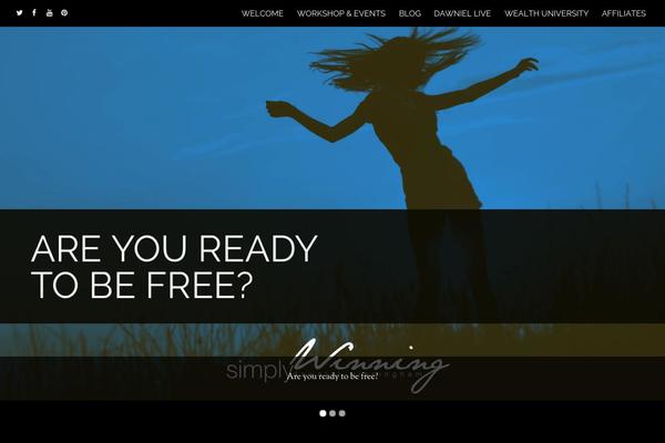 Ultra theme site design template sample