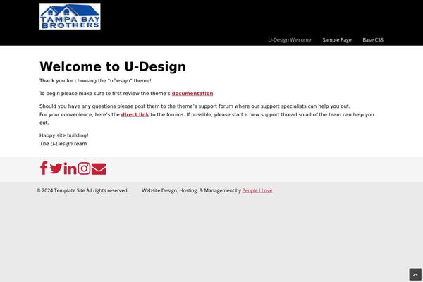 iamfailure.com site used U Design Child