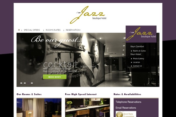 iamjazzhotel.com site used Holi