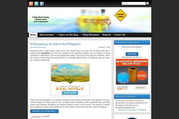 Graphene theme site design template sample