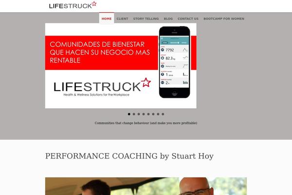 Quickstep theme site design template sample