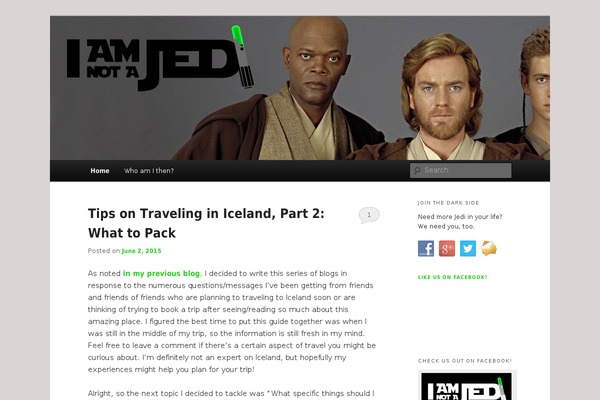 Twenty Eleven theme site design template sample
