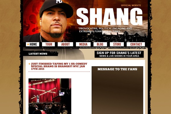 iamshang.com site used Shangry