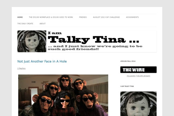 Twenty Twelve theme site design template sample