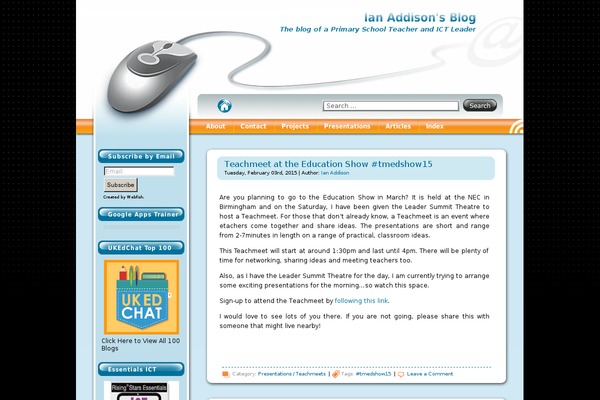 ianaddison.net site used Mouseit