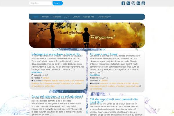 IAMSocial theme site design template sample