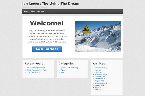 Twenty Seventeen theme site design template sample