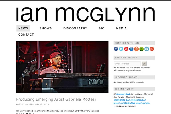 Twenty Eleven theme site design template sample