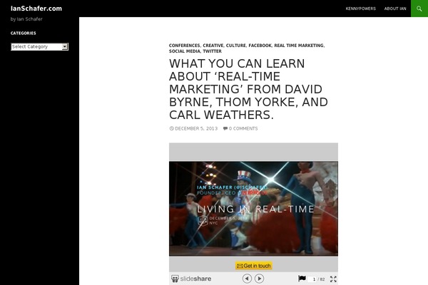 Twenty Fourteen theme site design template sample