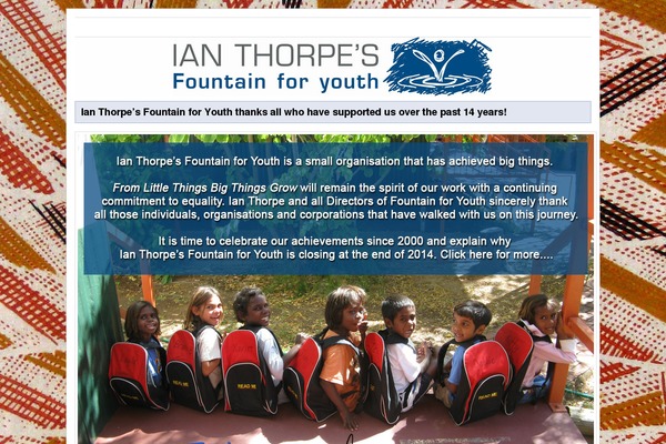 ianthorpes-fountainforyouth.com site used IT