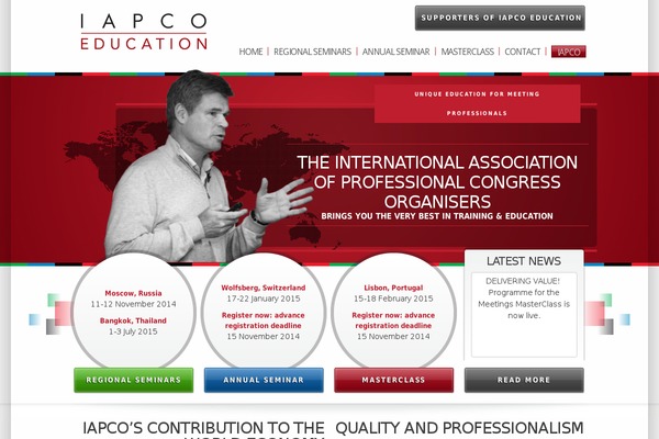 iapcoeducation.org site used Advantec