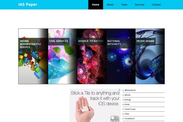 Calenotismagazine theme websites examples