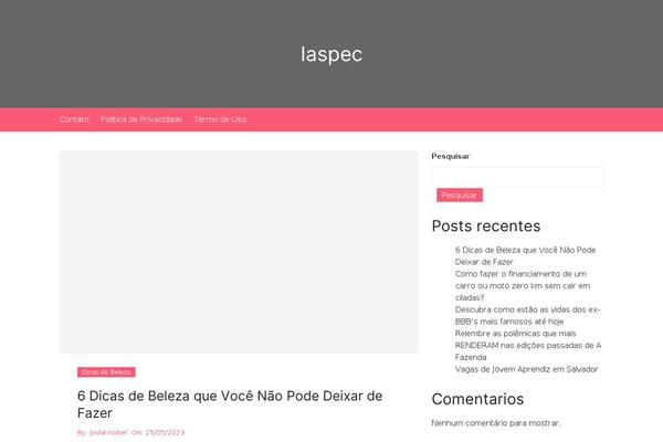 iaspec.com.br site used Cream Blog