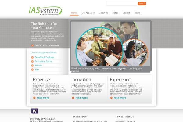 iasystem.org site used Thegreentheme