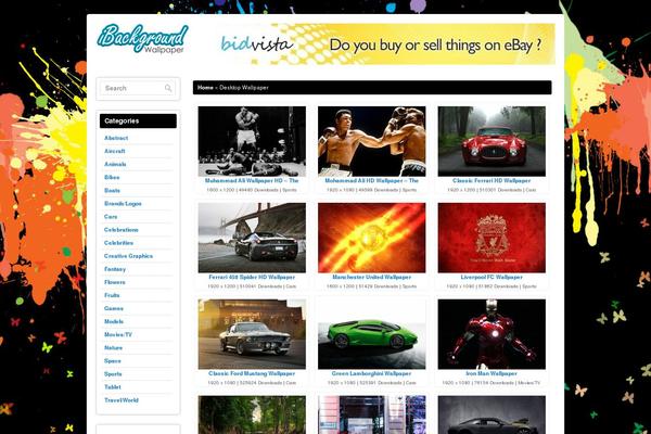 Wallsave theme site design template sample
