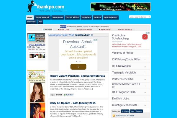 ibankpo.com site used Wp Chatter