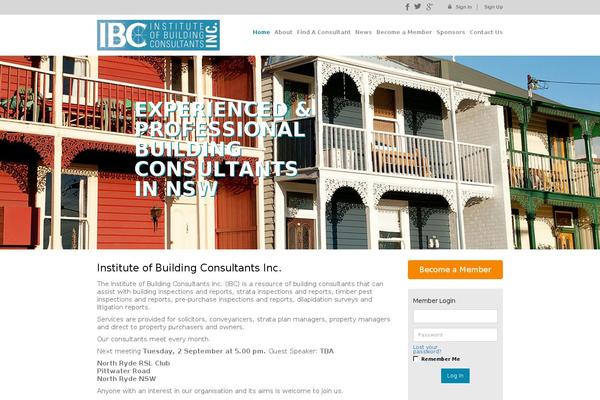 ibcnsw.com.au site used Ibc