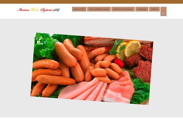 OrganicFood theme site design template sample