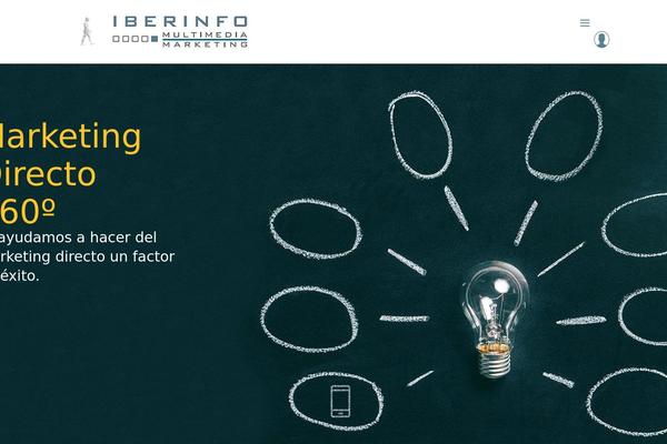 iberinfo.es site used Tema-hijo-divi