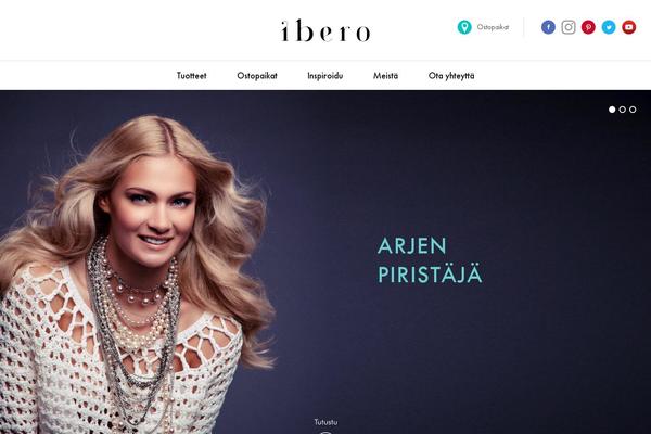 ibero.fi site used Ibero-prod-theme