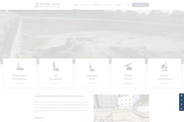 Bauer theme site design template sample