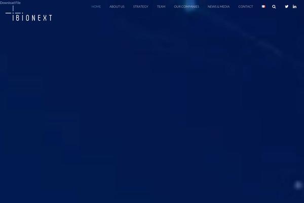 Impreza theme site design template sample