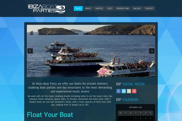 ibizaboatparties.com site used Ibp
