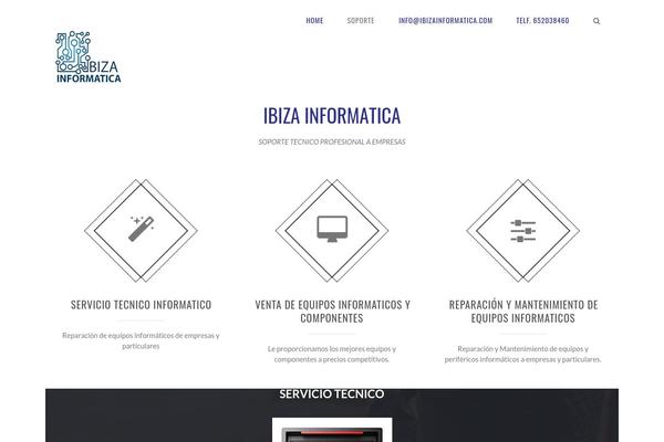 Vela theme site design template sample