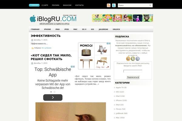 iblogru.com site used Moderntech