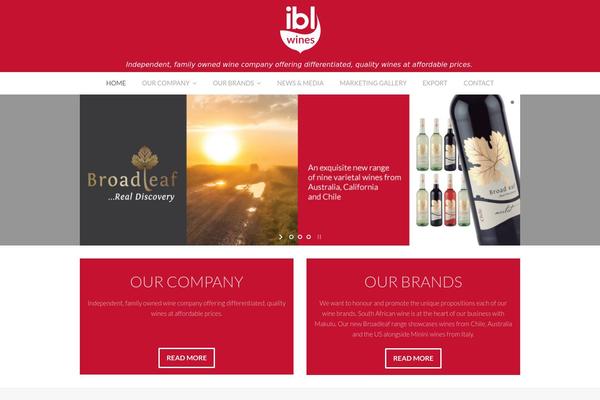 Total theme site design template sample