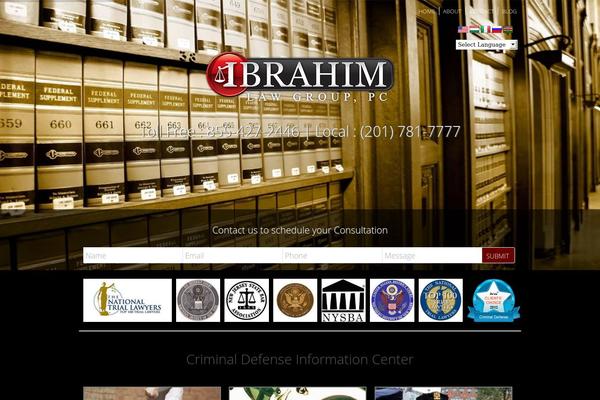 ibrahimcriminallaw.com site used Criminallaw