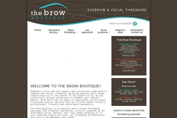 ibrowboutique.com site used Mappingspecialists