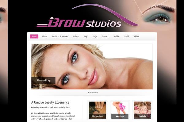 ibrowstudios.com site used Limontheme