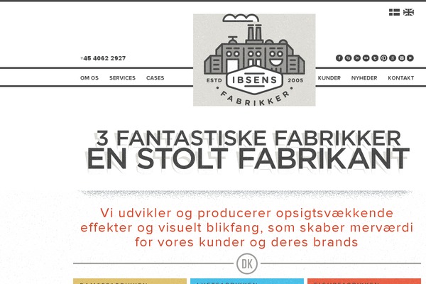 ibsensfabrikker.dk site used Ibsens