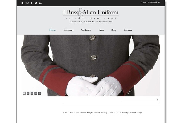 Salient Child theme site design template sample