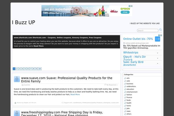 ibuzzup.com site used Suffusion