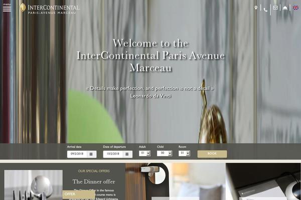 ic-marceau.com site used Template-colette