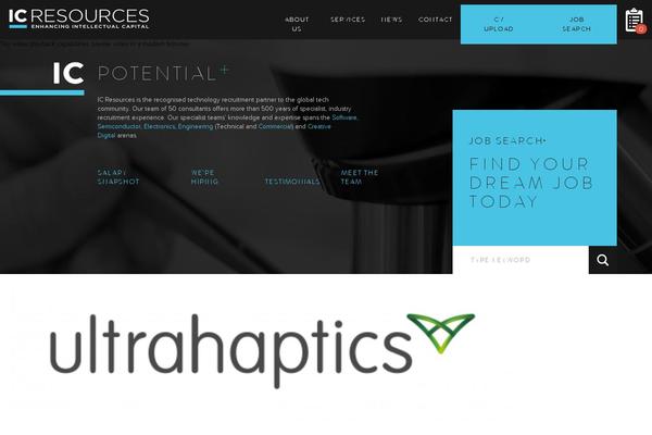 ic-resources theme websites examples