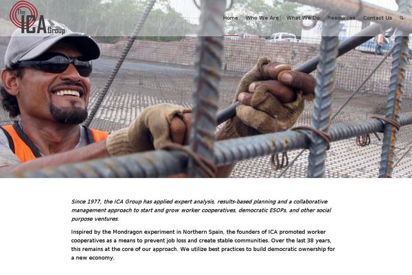 Enfold theme site design template sample