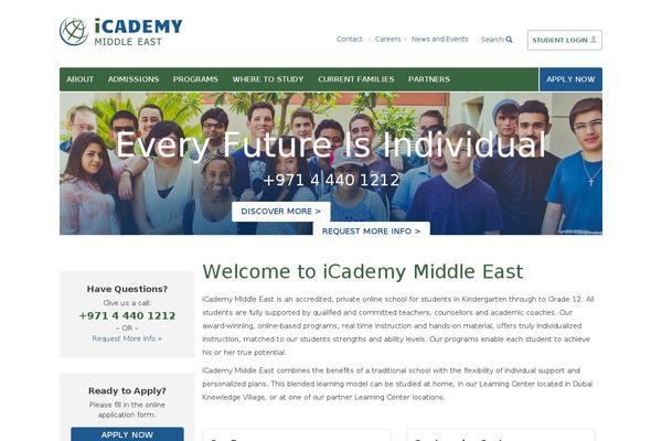 icademymiddleeast.com site used iCademy