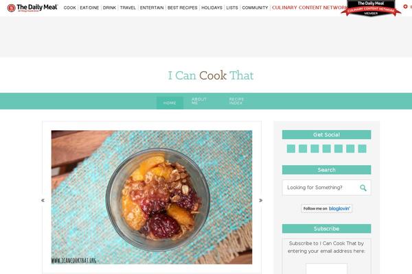 icancookthat.org site used Recipepro